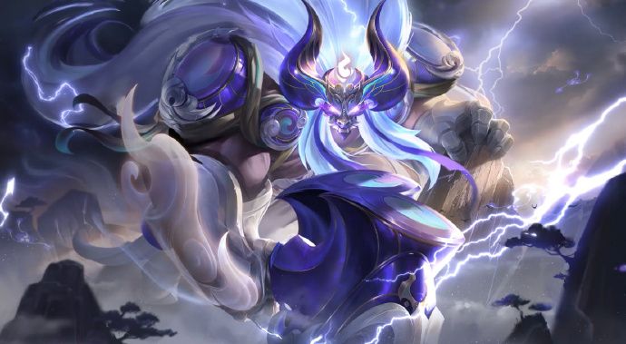 爆料|第三款牛年限定皮肤来袭,"奔雷神使—牛魔",雷