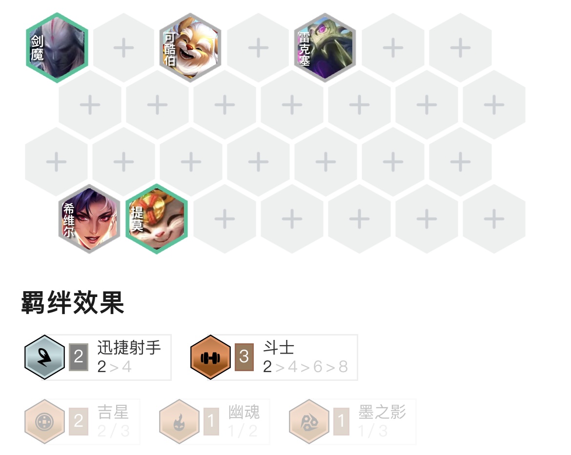 「迅捷斗士卡莎」，冷门无压力前四阵容，速速拿去上大分！