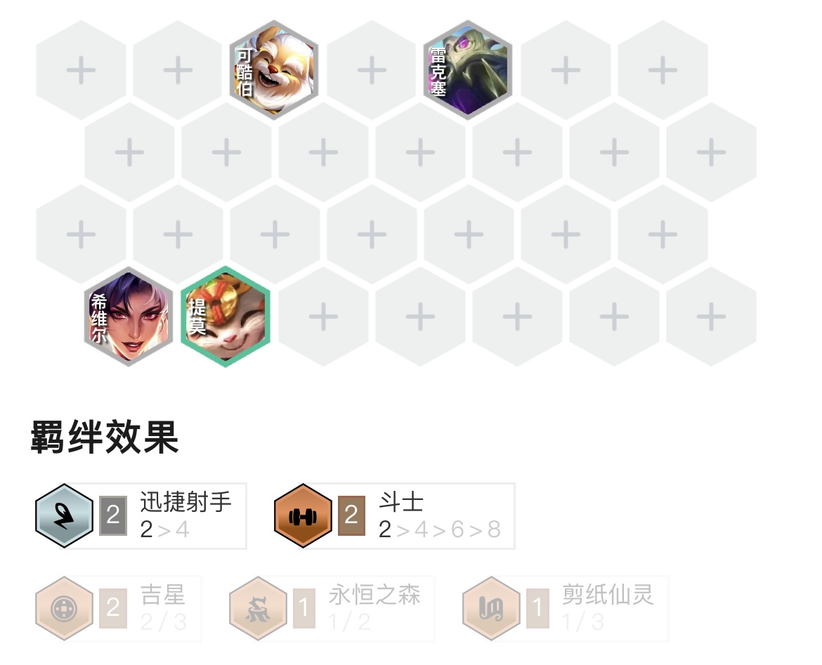 「迅捷斗士卡莎」，冷门无压力前四阵容，速速拿去上大分！