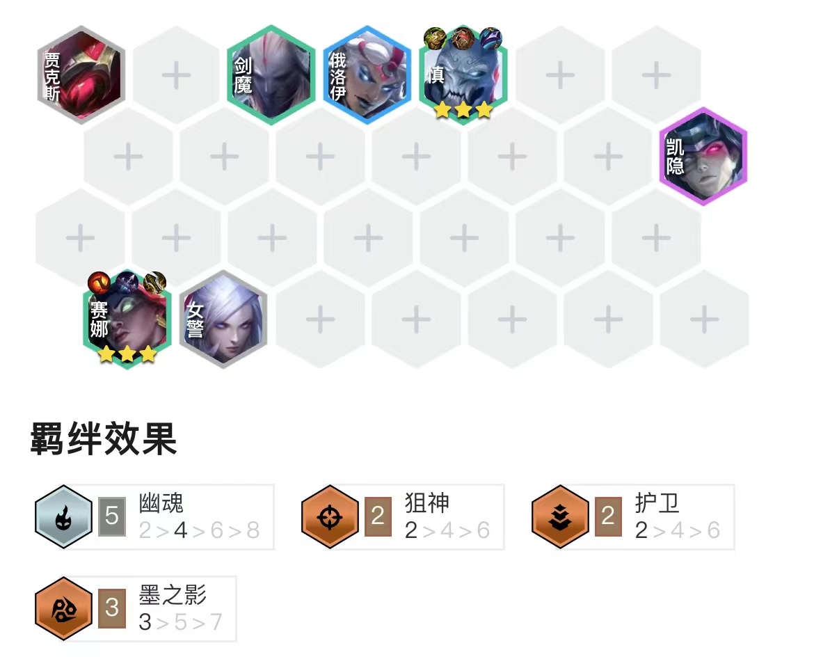 「幽魂赛娜」，绝对的冷门吃分阵容，前期压制力拉满！