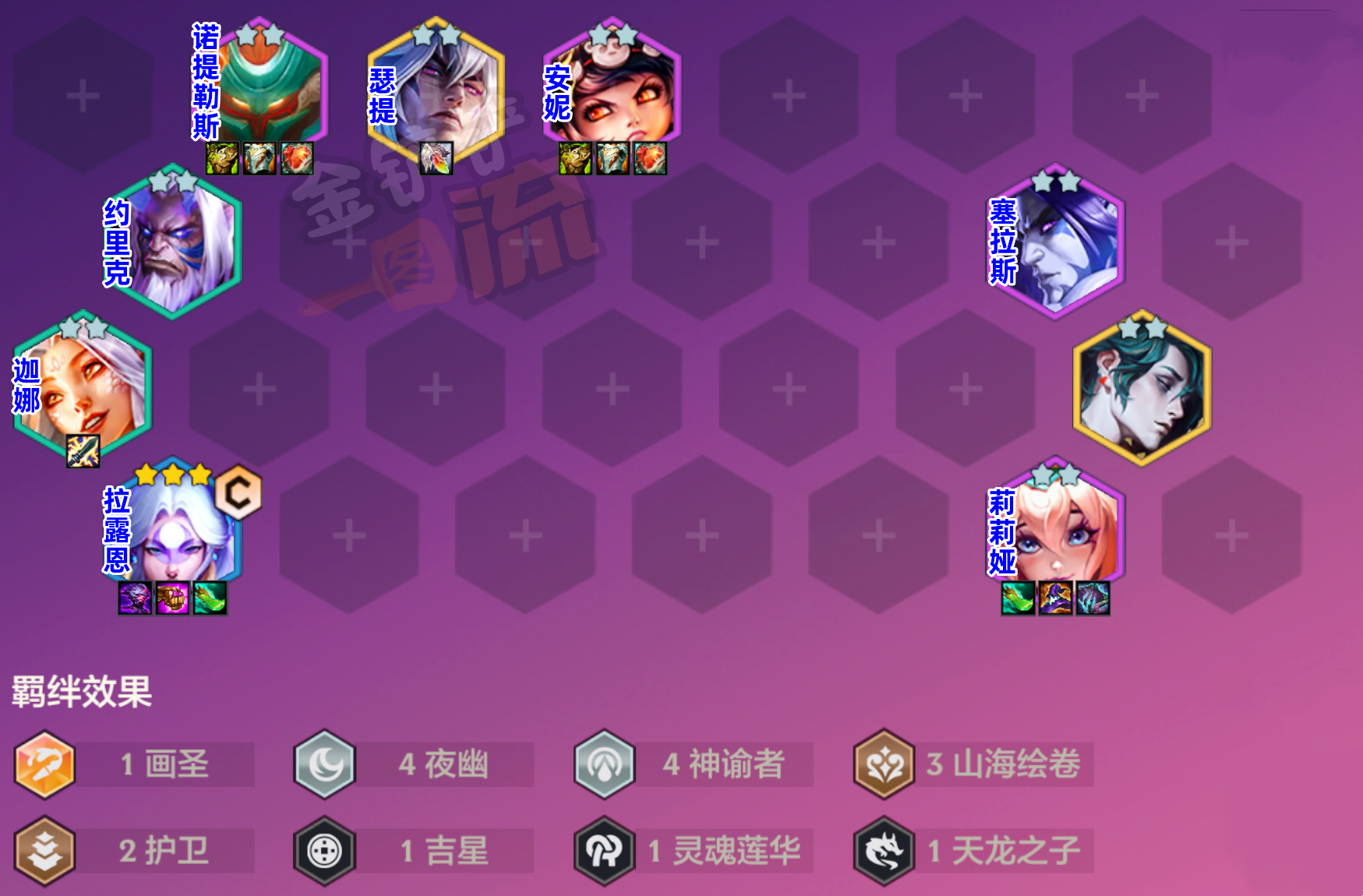 新T0神谕拉露恩，专业秒后排，成型拿捏三蓝天使