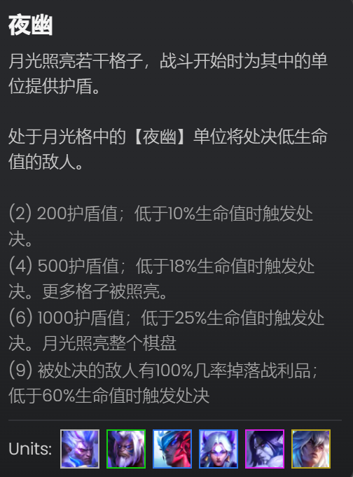 夜神拉露恩，能3星吃分稳，大成型前三率高