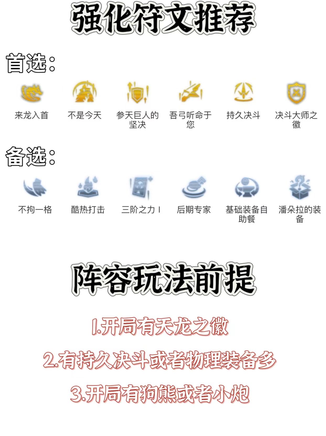 一分钟带你学会版本T0阵容——天龙决斗