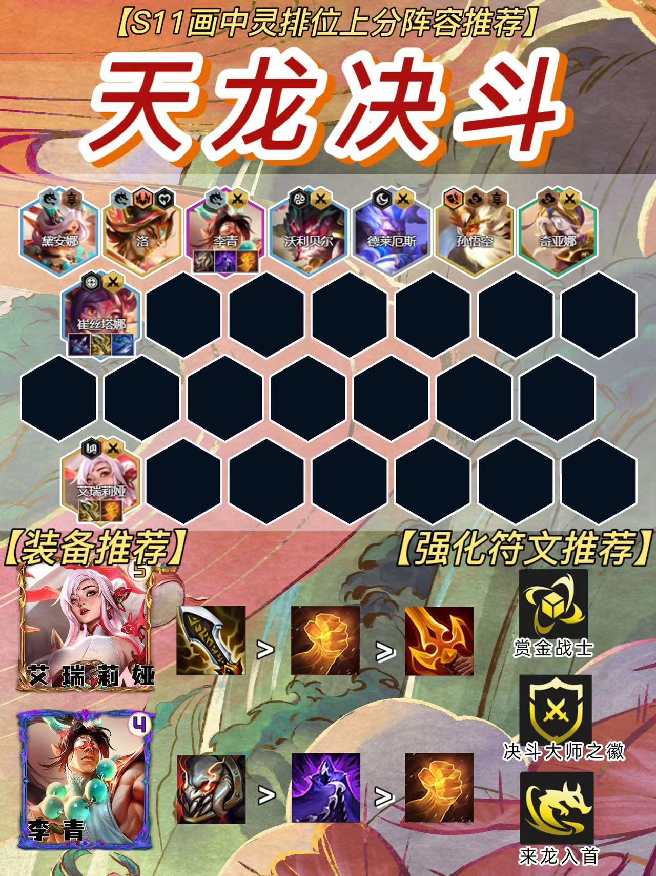 一分钟带你学会版本T0阵容——天龙决斗