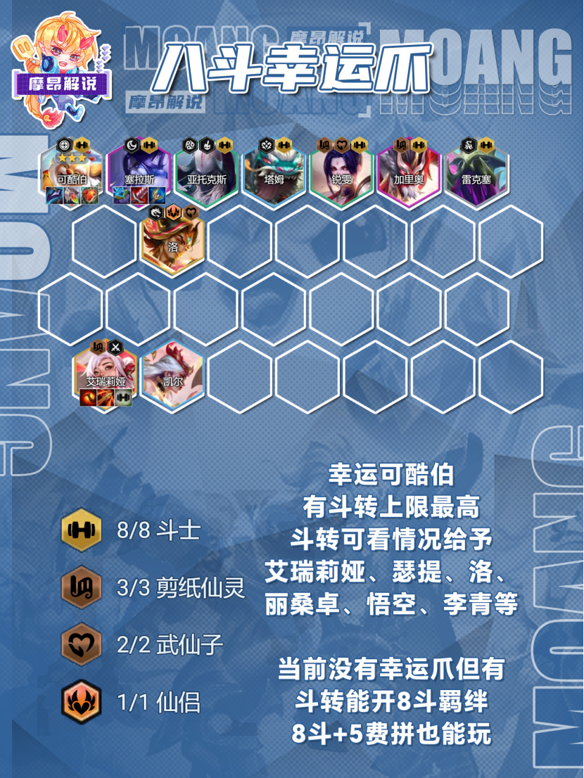 幸运爪可酷伯，黑血条形码，能开8斗就是神
