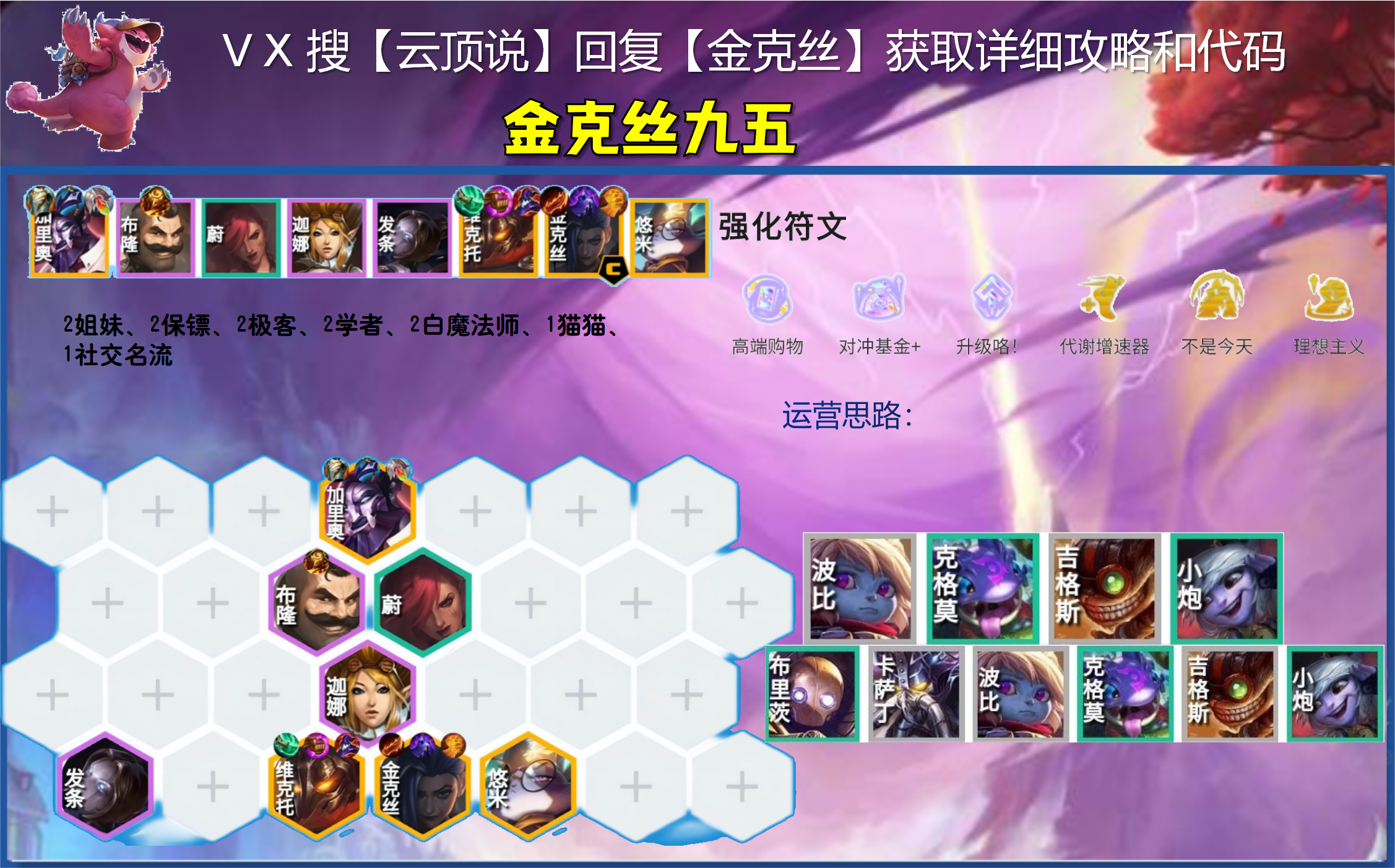 究极版本答案，高分段已经杀疯了，成型基本无敌！
