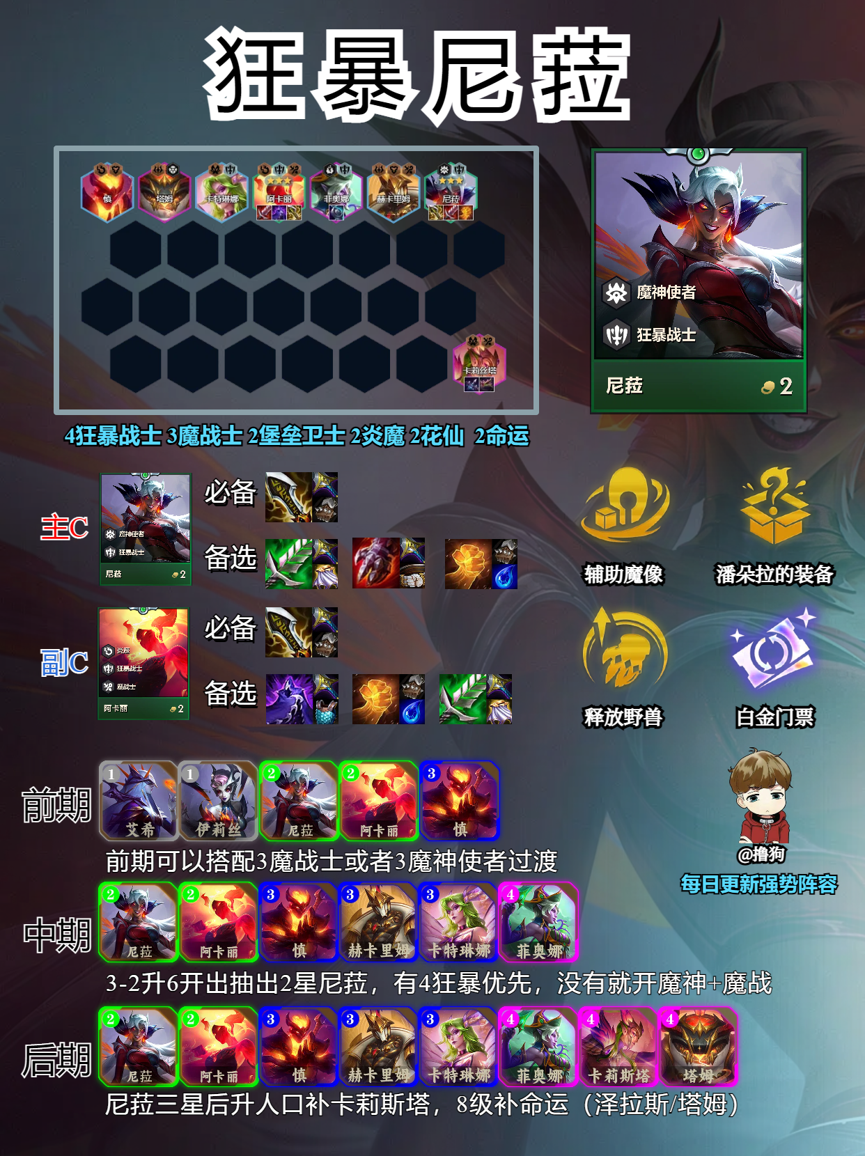 狂暴尼菈瞬间爆炸，趁着没同行快玩！