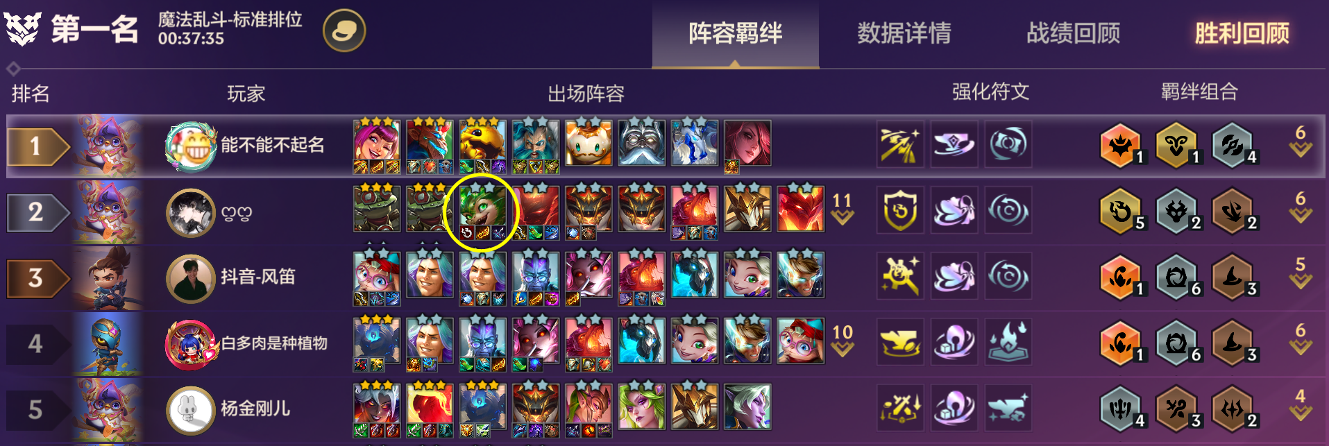 T0猎手金丝猴，有转给巴德，无转凑4复苏
