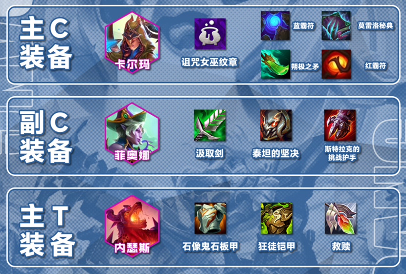 诅咒卡尔玛，有转可冲，能开8诅咒就是神