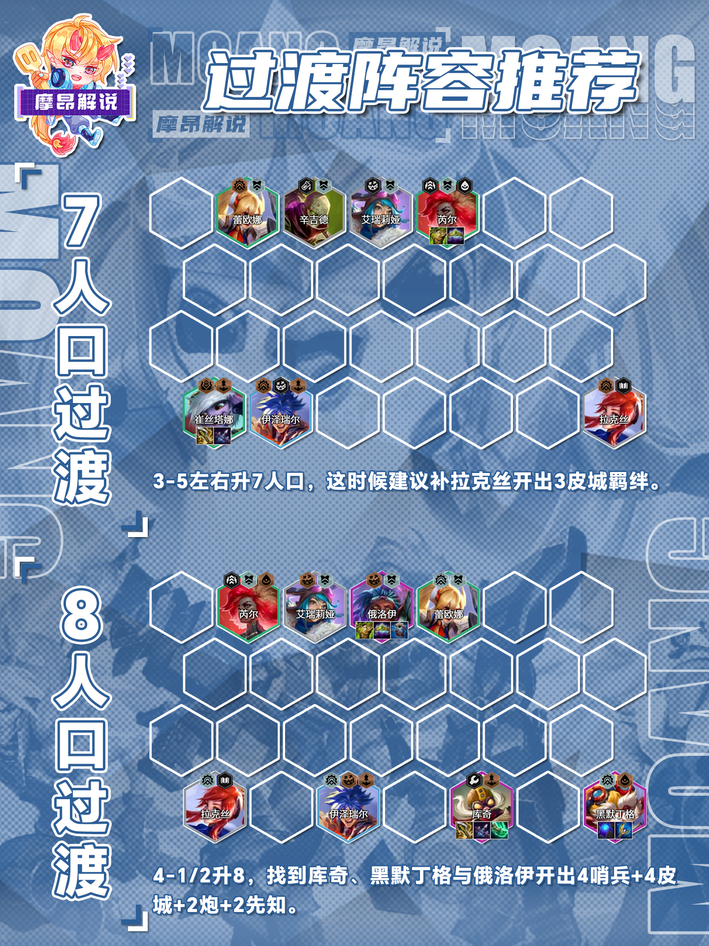 哨兵与皮城更配哦，物魔双C，最简单的运营阵容