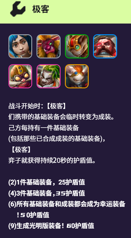 装备为王，极客飞机九五，大成稳前二