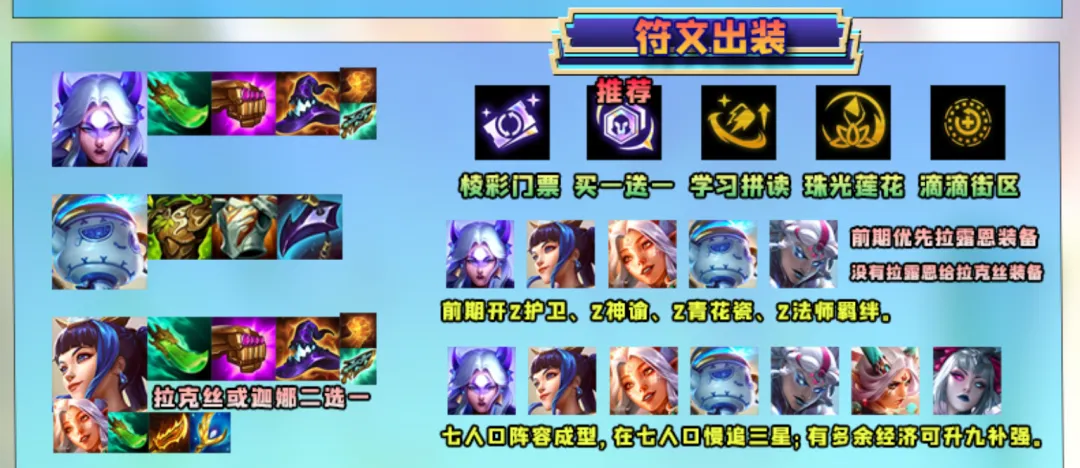 偷分黑科技「七二拉露恩」成型快下限高，精通后轻松混分！