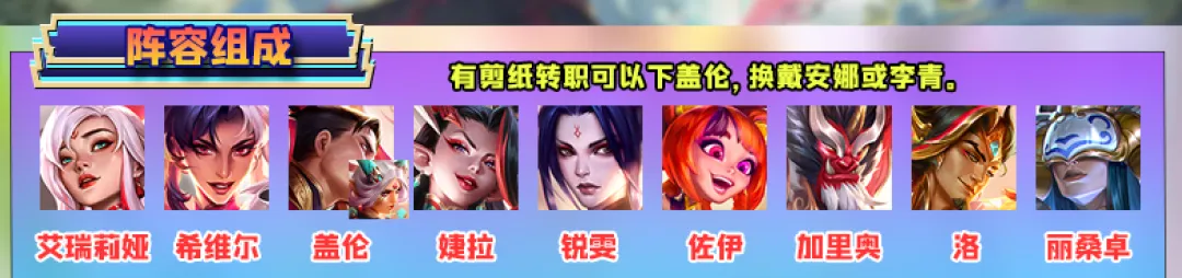 版本“T0”「剪纸蓝天使」重出江湖，新思路新站位，有转必吃分