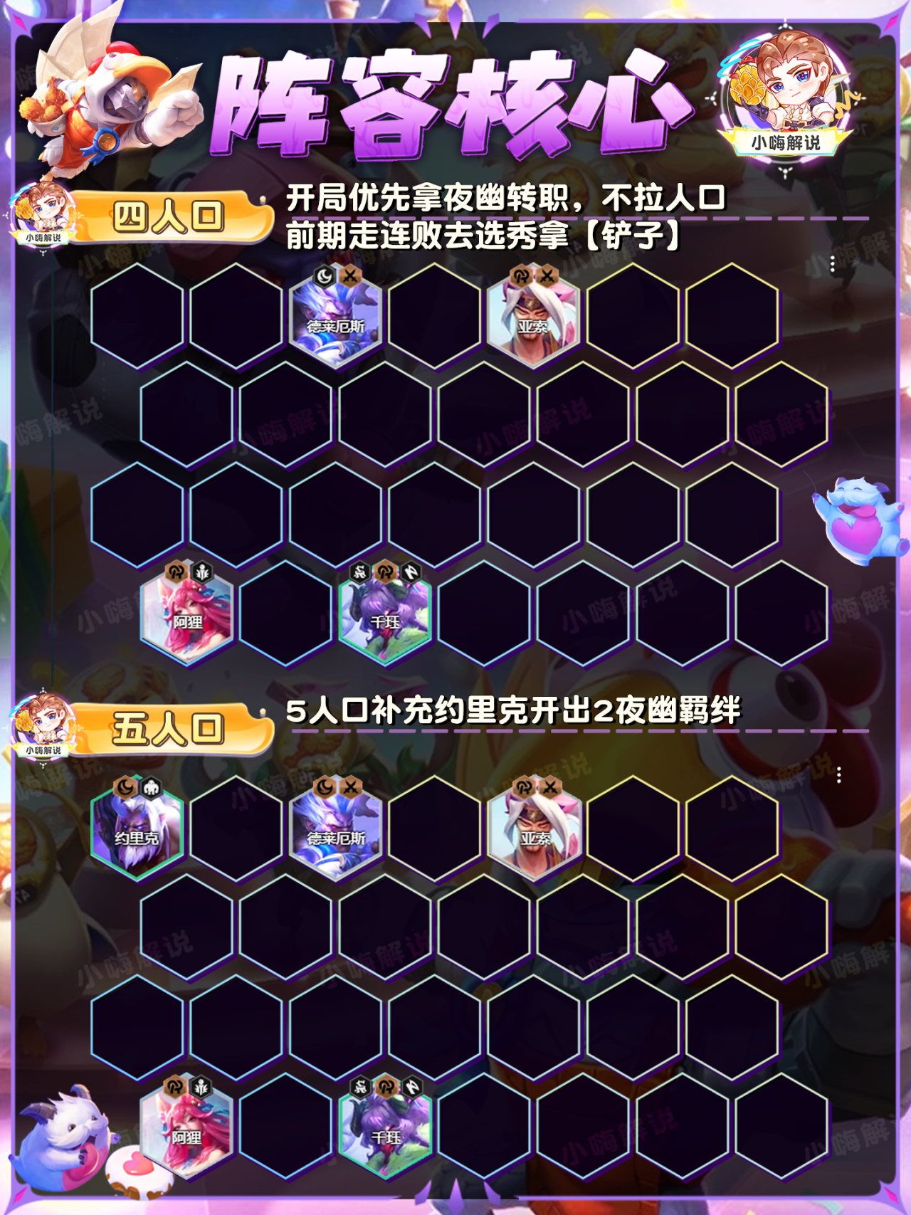 今天，夜幽九五登顶T0阵容！有转必定前二