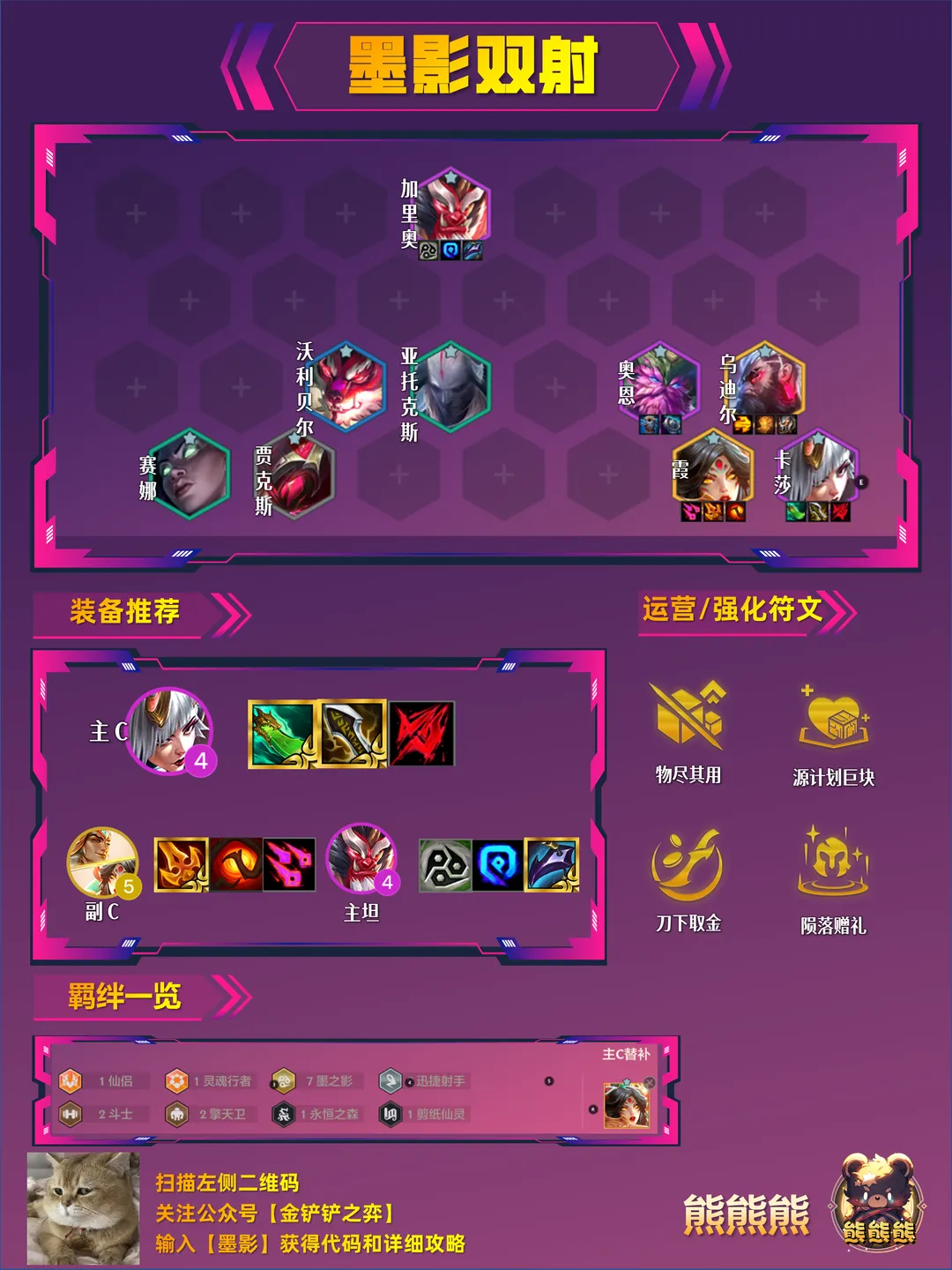 【墨影双射】拿到墨影转化身装备狂魔无情碾压主流阵容