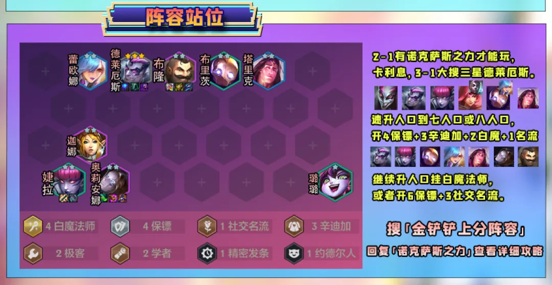 金铲铲S6最强一费强化「诺克萨斯之力」上亿血量也能一刀斩！