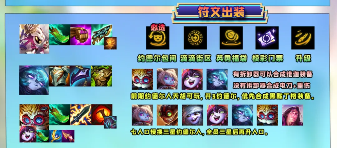 三星五费如探囊取物「约德尔军团」神级符文约德尔包间，遇见必玩