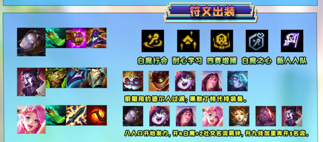 金铲铲“铁王八”玩法「名流白魔」无限护盾和治疗，法系克星！