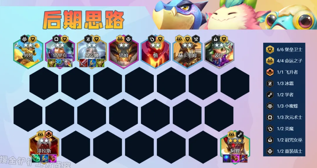 版本答案！大成后势不可挡！「命运堡垒2.0」泽拉斯的究极玩法