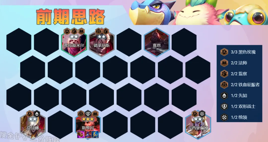 三费真神找到了！二星可以用到九人口，大成暴打一切常规阵容！