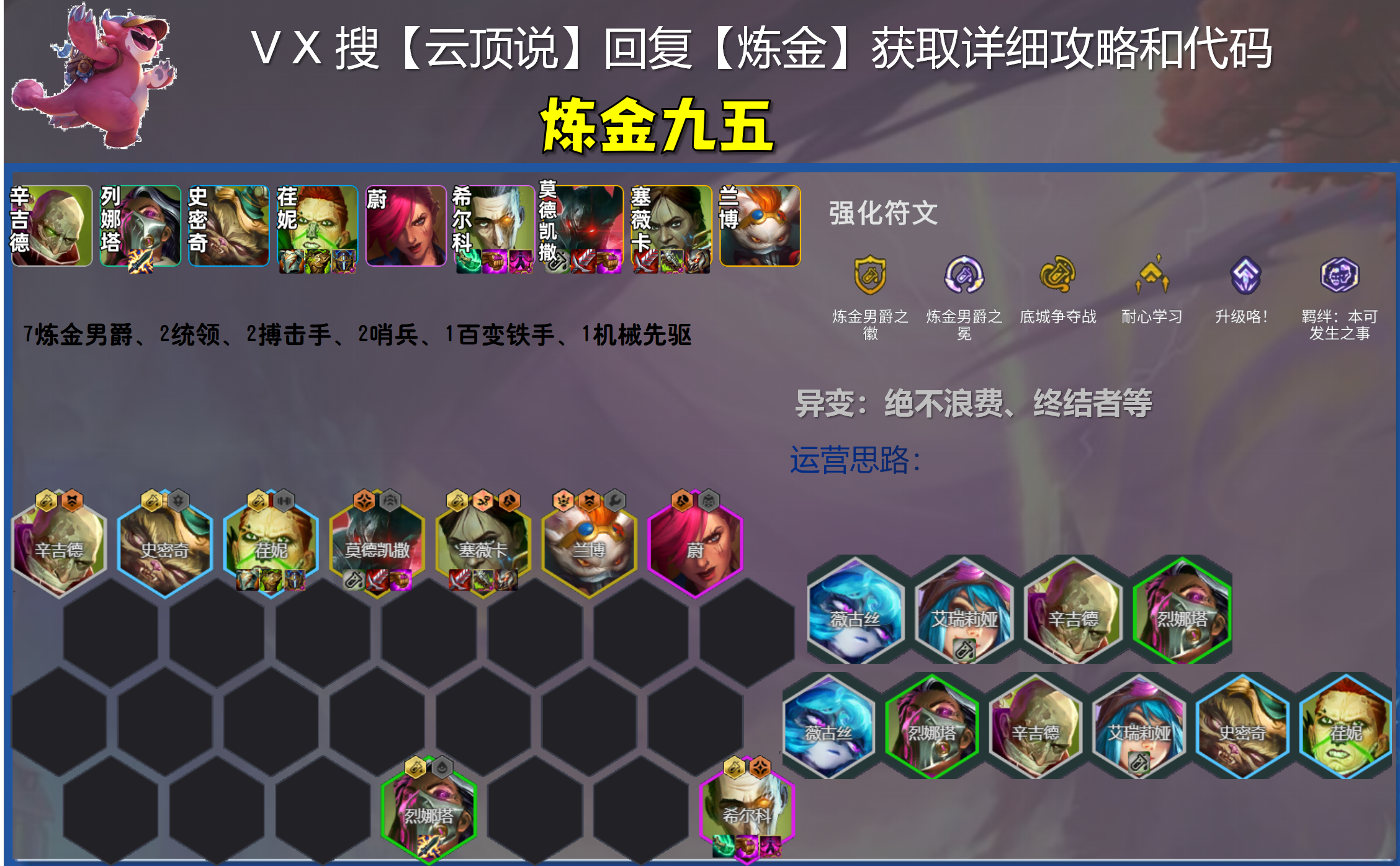 炼金九五至尊，版本上限天花板，500层等于游戏结束！